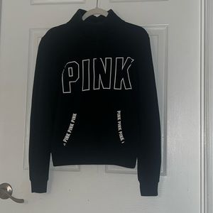 Pink Quarter Zip Pullover
